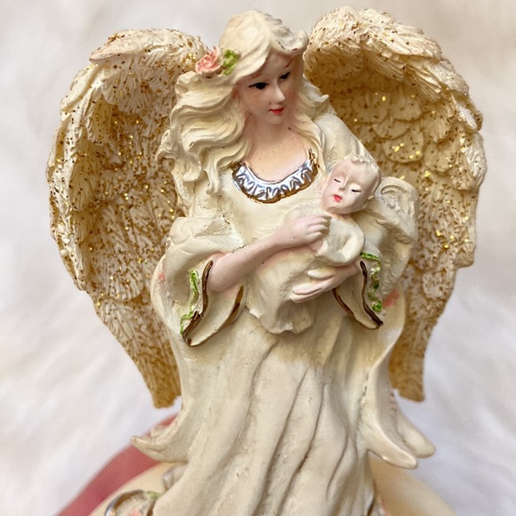 Beautiful antique angel clock - Picture 4 of 6